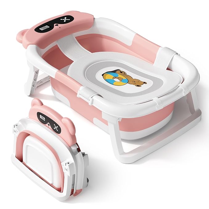 AVIDOR Baby Bathtub, Collapsible Bathtub by AVIDOR