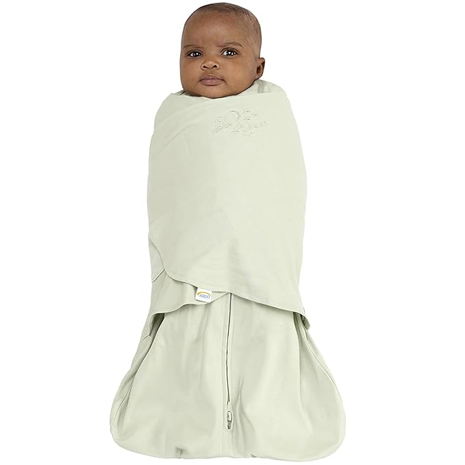 HALO 100% Cotton Sleepsack Swaddle, 3-Way Adjustable Wearable Blanket, TOG 1.5 - Image 2