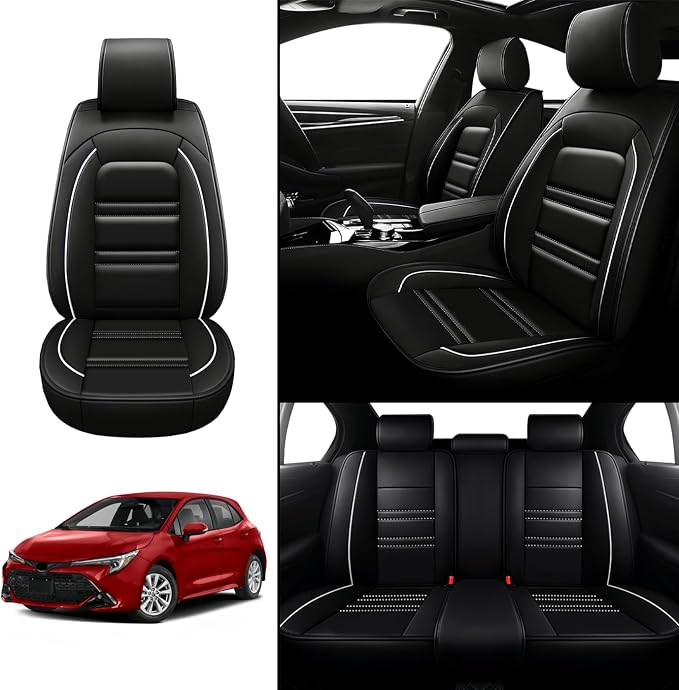 Seat Covers for Toyota Corolla 1997-2025 | 5-Seats Leather Seat Covers - Image 2