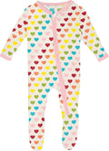 KicKee Full of Hearts Footie by KicKeePants