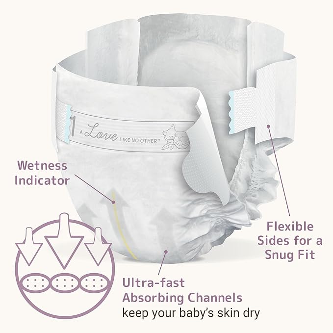 Bambo Nature Hypoallergenic Dream Baby Diapers, Premium Eco-Labeled Sustainable - Image 3
