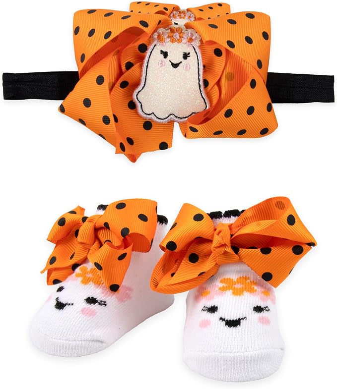Baby Bib, Booties & Headwear Gift Set – 3 Piece Outfit - Image 3