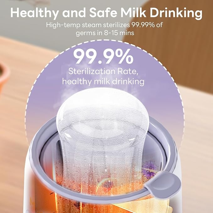 Bottle Warmer, 8-in-1 Fast Baby Bottle Warmer - Image 7