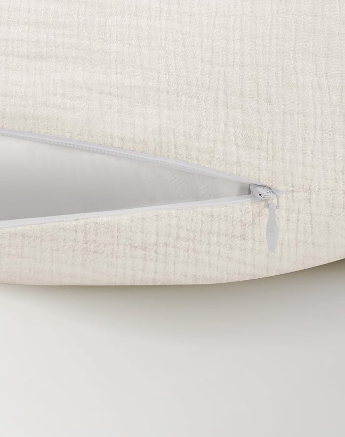 Nursing Pillow Covers, Muslin Nursing Cover - Image 5