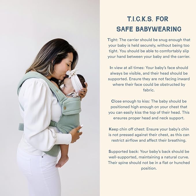 Ava & Oliver Essential Baby Carrier – Ergonomic, Hip-Healthy Soft Structured - Image 5