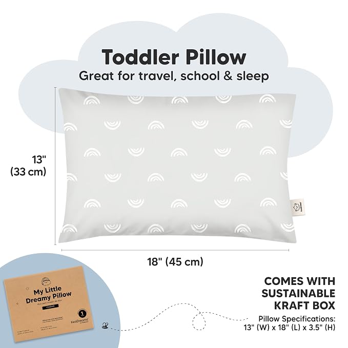 KeaBabies Toddler Pillow 13x18 - Image 3