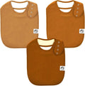 3 Pack Baby Bibs for Boys & Girls | Cotton, Absorbent Drooling & Teething Bib | by GigglyGoose%C2%AE