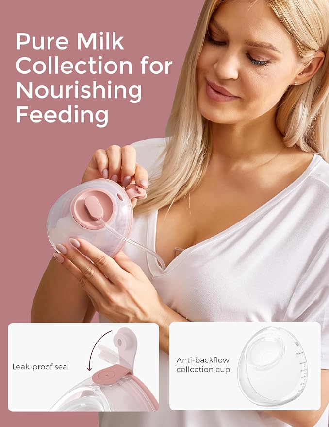 Momcozy Breast Pump V2 Pro Ultra-Lightweight, Hands-Free & Portable Wearable - Image 6