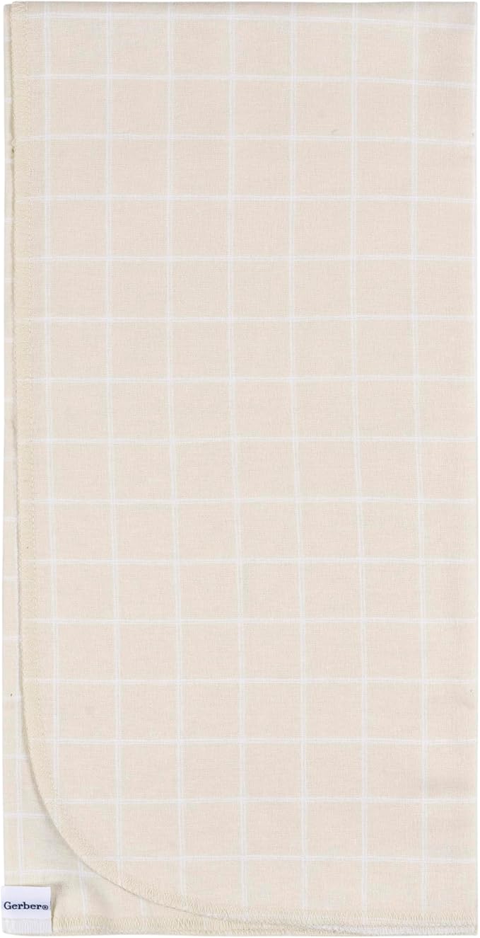 Gerber Unisex Baby 100% Cotton Flannel Receiving Blankets 30x30 Inches - Image 6