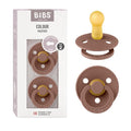 BIBS Pacifiers Colour Collection | Natural Rubber Baby Pacifier | Set of 2 by BIBS