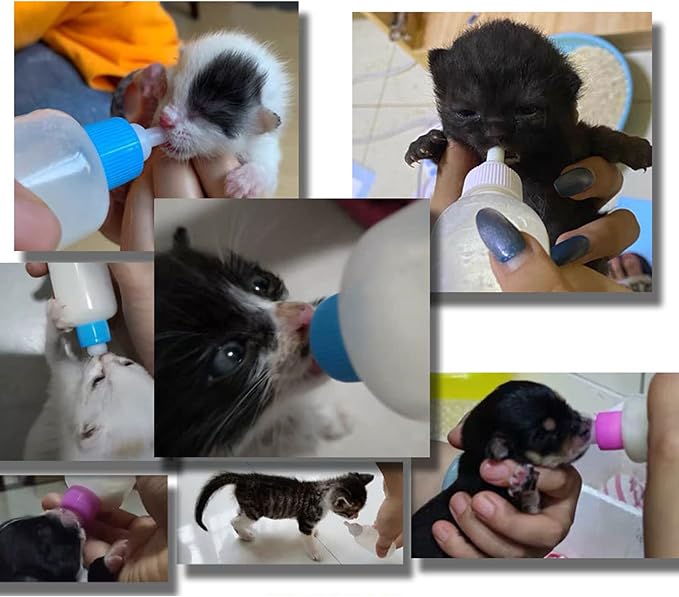 Pet Bottle Kit, Squeeze Liquid Replaceable Silicone Teat - Image 7
