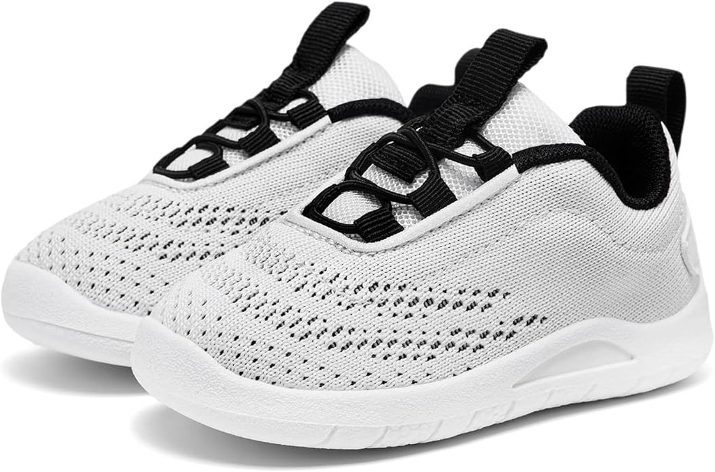 MORENDL Toddler Slip On Sneakers Baby Walking Shoes Non-Slip Breathable Unisex by MORENDL