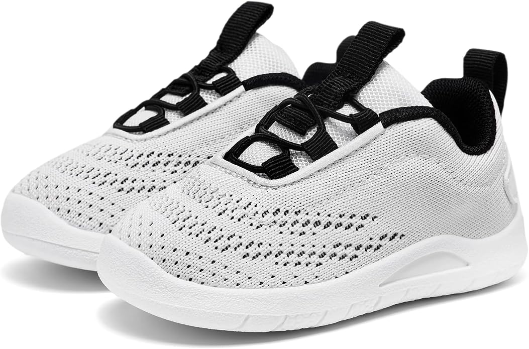 MORENDL Toddler Slip On Sneakers Baby Walking Shoes Non-Slip Breathable Unisex by MORENDL