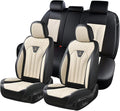 FLORICH Leather Seat Covers, Seat Covers Full Set, Car Seat Protectors 5 Seats by FLORICH
