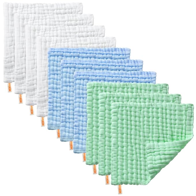 MUKIN Muslin Washcloths - Image 8