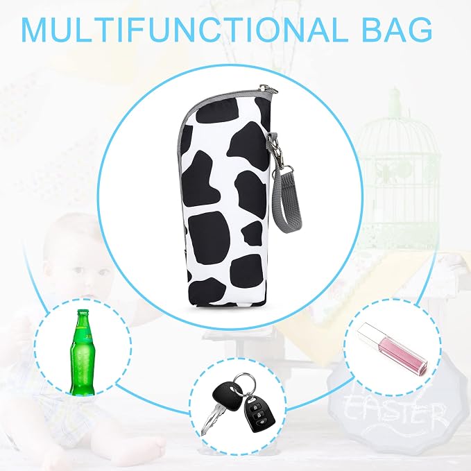 Accmor Baby Bottle Cooler Tote Bags, Insulated Breastmilk Cooler Bag, Nursing - Image 6