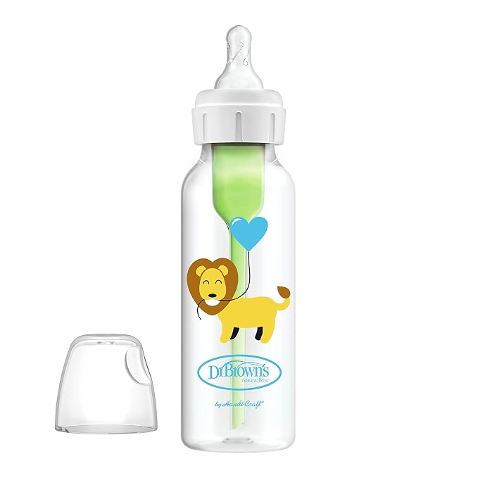 Dr. Brown’s Natural Flow® Anti-Colic Options+™ Narrow Baby Bottles 8 oz/250 mL - Image 7