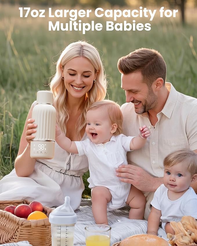 Portable Bottle Warmer for Travel, 2.5 Min Fast Heating for Breast Milk and - Image 8