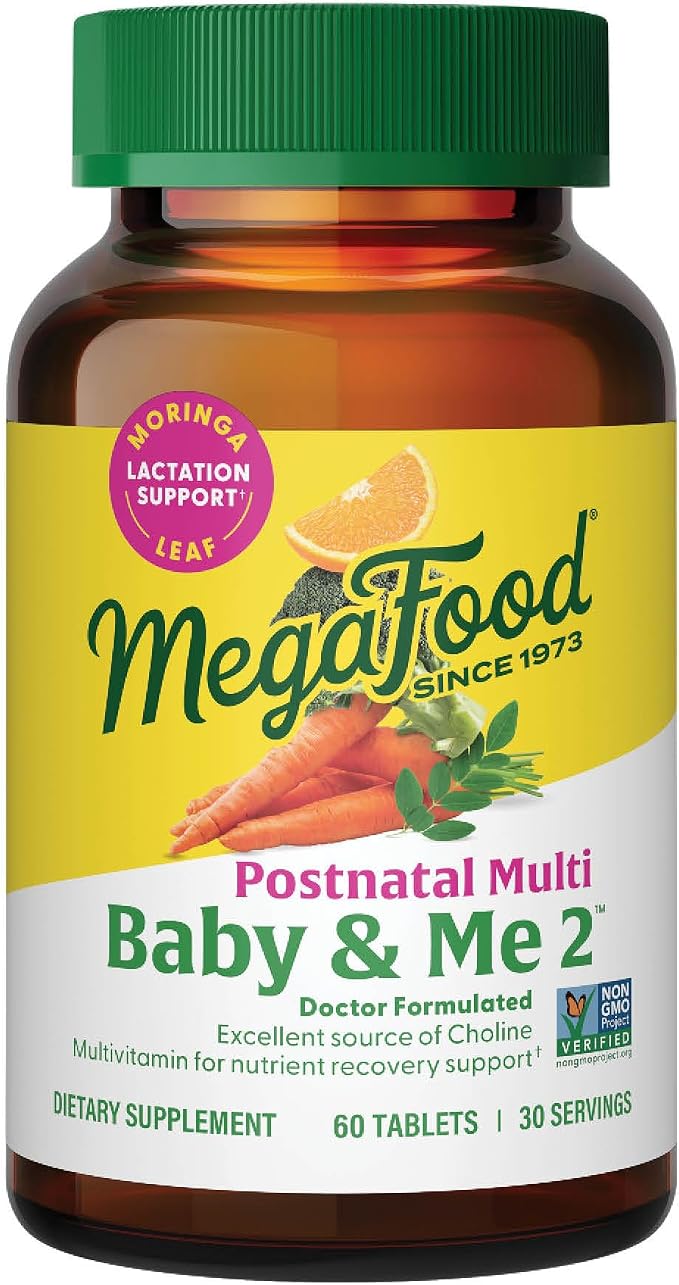 MegaFood Baby & Me 2 Postnatal Vitamins by MegaFood