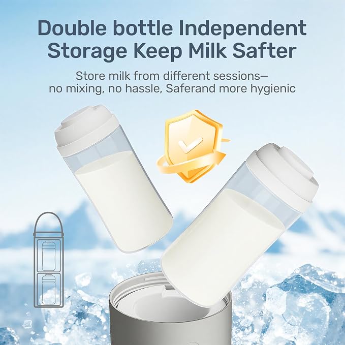 Cooling Gel Tube for Breast Milk – 24 Hour Cold Retention, Compatible - Image 4