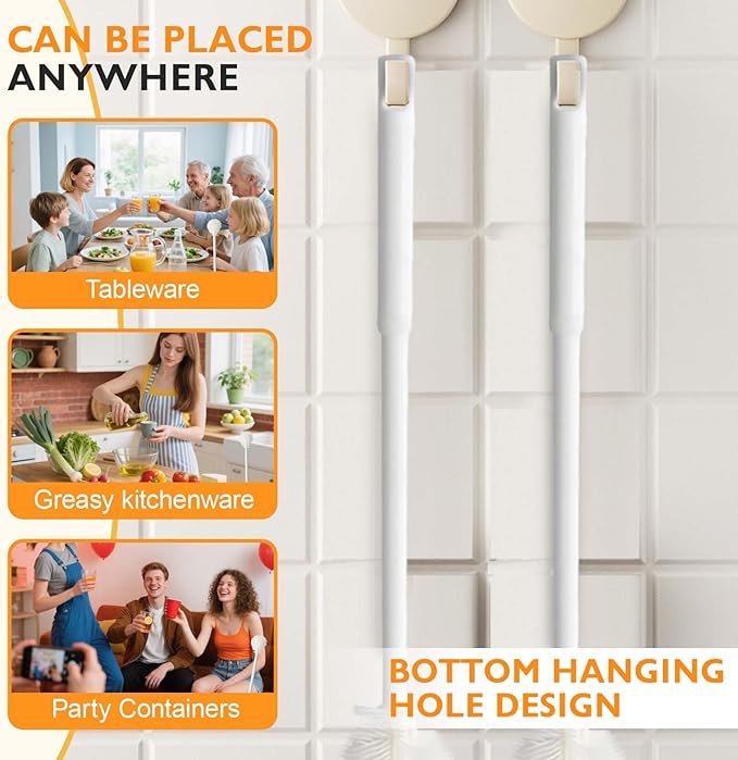360° Flexible Silicone Bottle Brush - Image 2