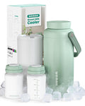 Breast Milk Cooler Bottle-24H Double-Layer Cooling, TSA Approved, 2 Leakproof by WEMOH