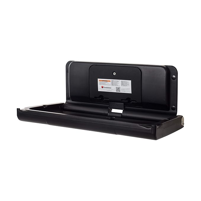 Foundations Ultra Horizontal Wall Mounted Baby Diaper Changing Station - Image 2