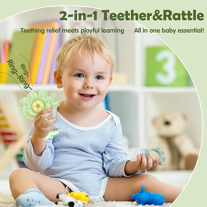Baby Fruit Food Feeder Set and Teething Toys - Image 6
