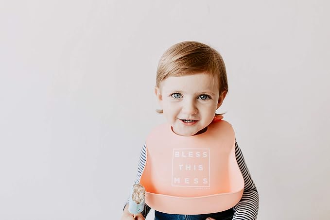 Simka Rose Silicone Baby Bibs - Image 5