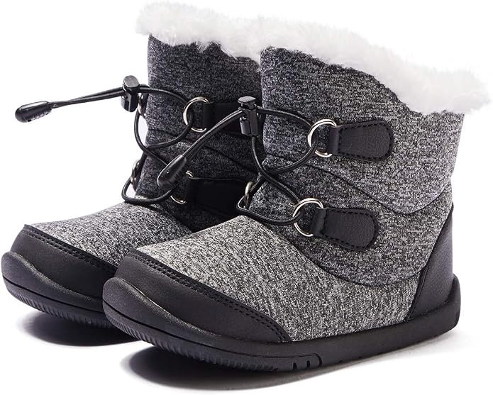 BMCiTYBM Toddler Baby Snow Boots Winter Shoes Boys Girls Cold Weather Baby Faux by BMCiTYBM