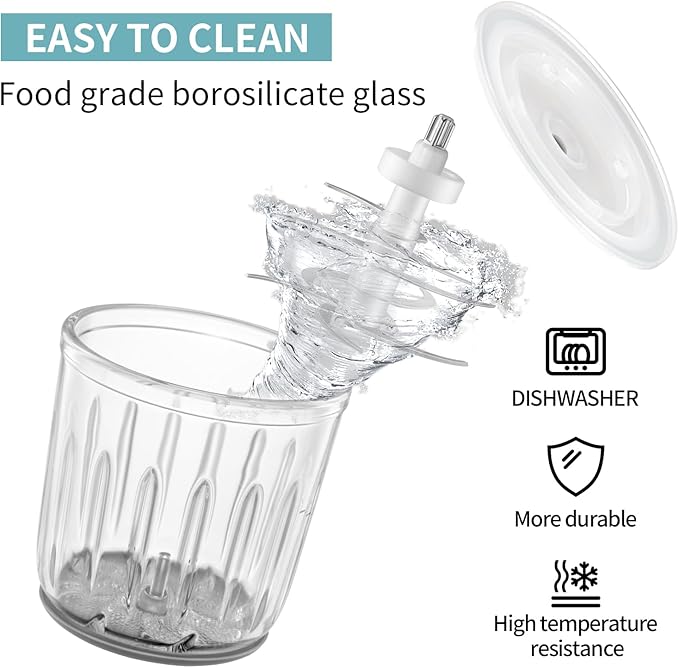 Baby Food Maker, 600ML Baby Food Blender - Image 4