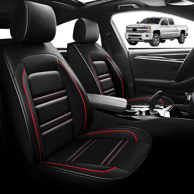 Seat Cover for Chevy Silverado 2007-2025 | Car Seat Covers Front Seats - Image 2