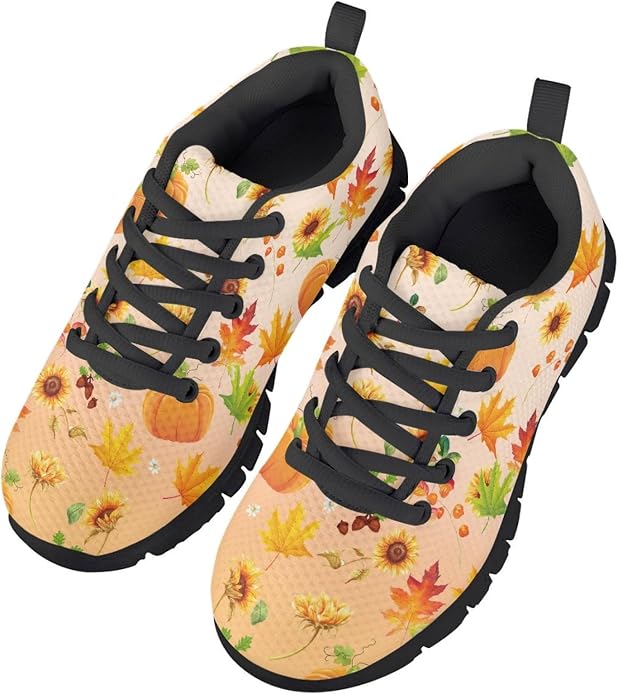 MARSVOVO First Shoes for Walking Boy Girl Athletic Lightweight Flexible Lace-up - Image 3