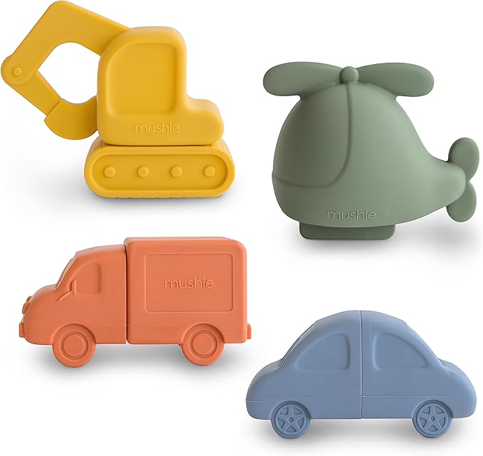 mushie Vehicles Bath Toys Play Set by mushie