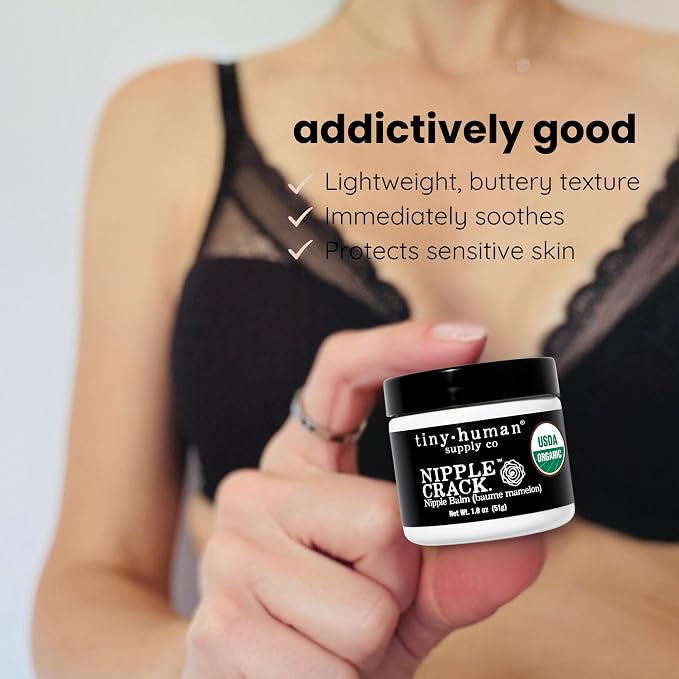 Organic Nipple Cream, Nipple Crack Lanolin Free Nipple Butter, Balm - Image 7