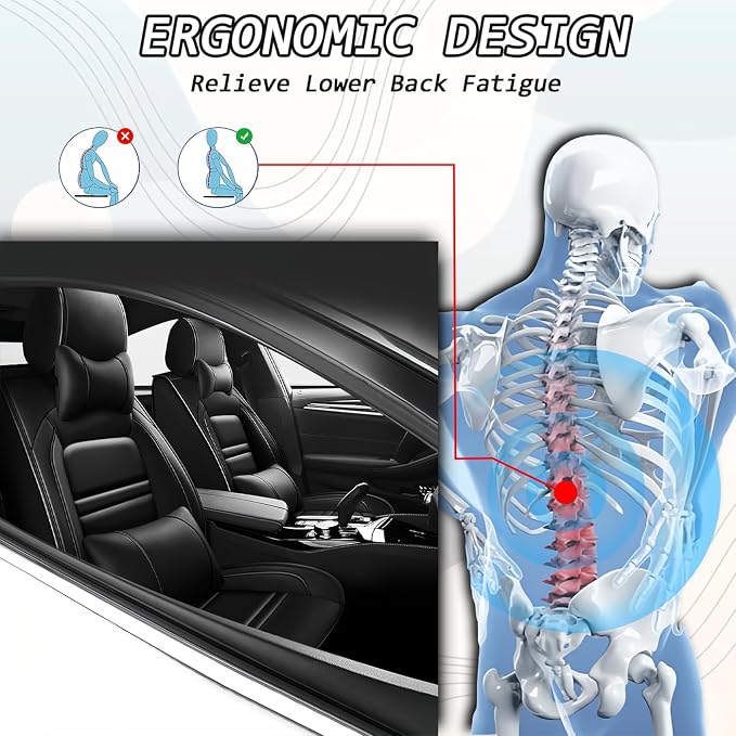 Car Seat Covers for Cadillac xt5 2017-2025 | 5-Seats Seat Covers, Waterproof - Image 5
