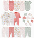 Unisex Baby Boy Girl Clohtes Pants Sets 23 pack Cotton Casual New born Clothing by JELYLOVE
