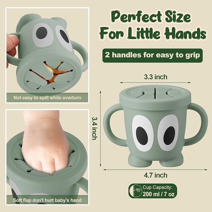 Silicone Snack Cups Food Container - Image 2