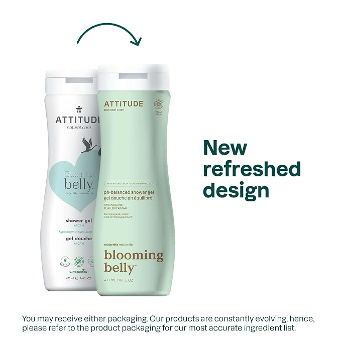 ATTITUDE Pregnancy pH-Balanced Body Wash, EWG Verified, Dermatologically Tested - Image 2