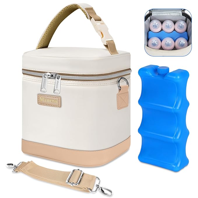Mancro Insulated Baby Bottle Cooler Bag by Mancro