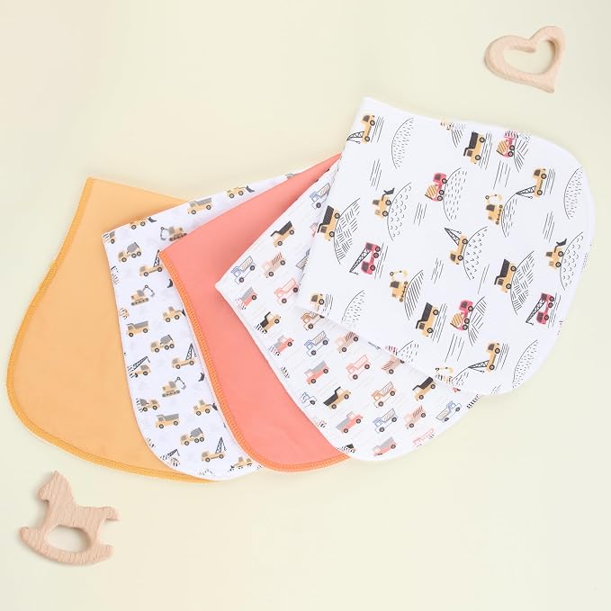 2-in-1 Burp Cloths and Baby Bibs - Image 8