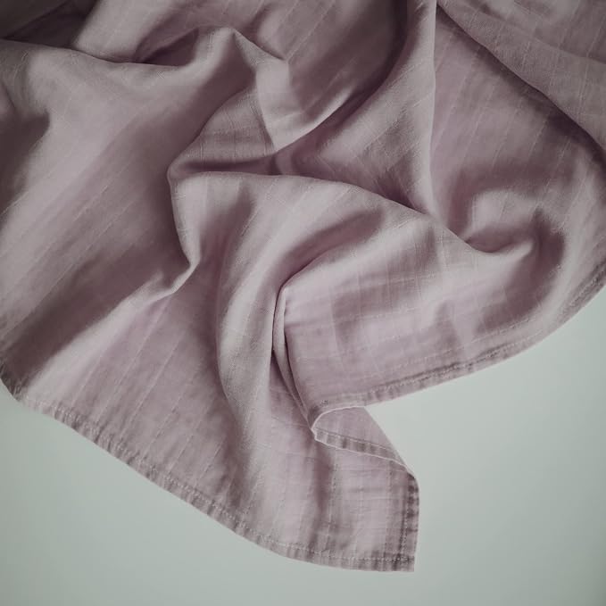 mushie Muslin Baby Swaddle Blanket | 100% Organic Cotton - Image 2