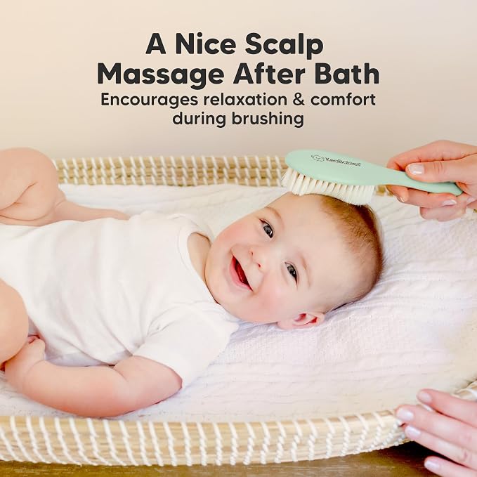 Wooden Baby Hair Brush - Image 5