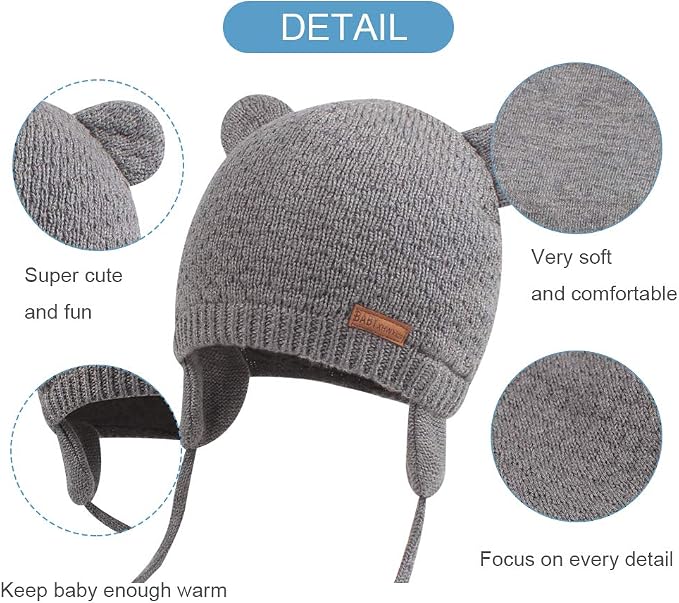 BAVST Baby Beanie Hat for Winter - Image 4