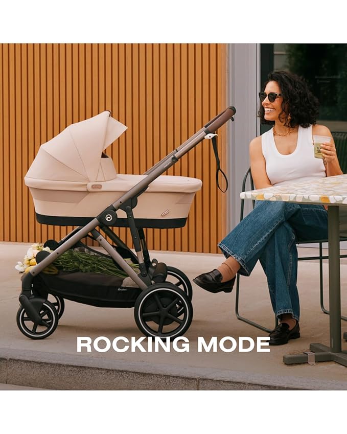Cybex e-Gazelle S Electronic Assist Stroller – Gazelle S Single-to-Double - Image 4