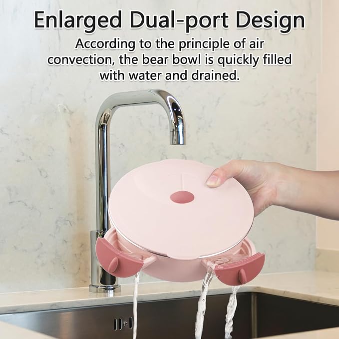 Stainless Steel Baby Feeding Bowl, Toddler Suction Plate - Image 6