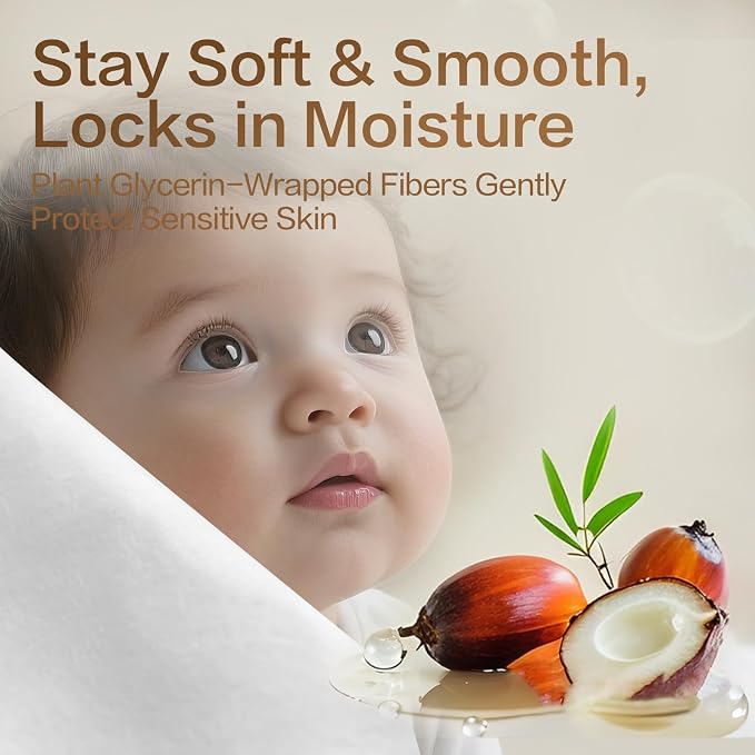 Winner 100% Cotton Dry Wipes, USDA Certified Baby Wipes, 33% Thicker & Ultra - Image 4