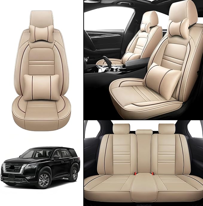 Car Seat Covers for Nissan Car Pathfinder 2000-2025 | 5-Seats Seat Covers - Image 2