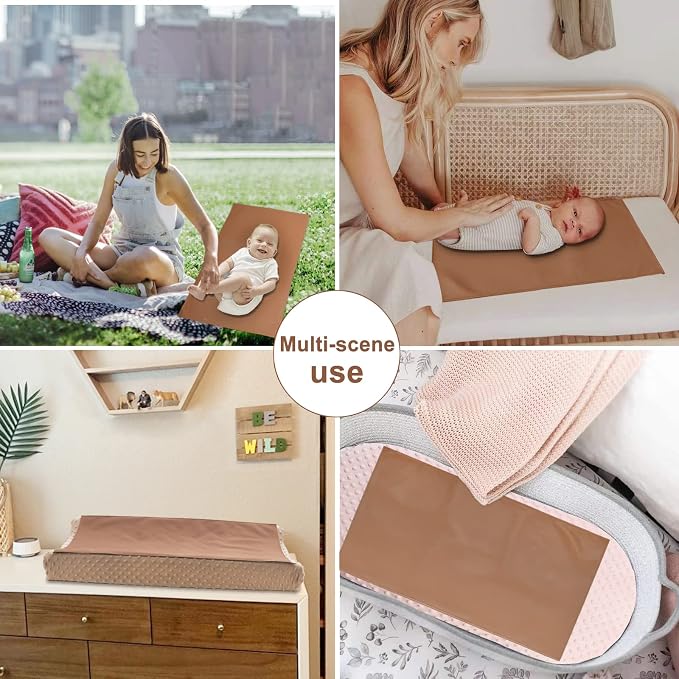 Owlowla Baby Diaper Changing Pad Portable Changing Mat Travel Changing Pad Liner - Image 6