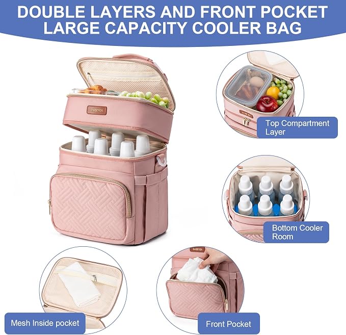 Insulated Breastmilk Cooler Bag - Image 2